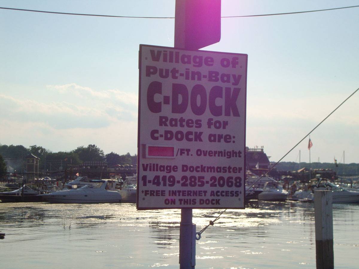 c dock boating