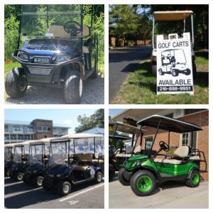 Golf Cart Collage