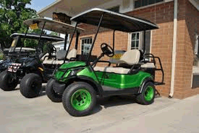 PIB golf cart depot green cart